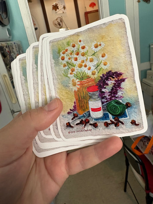 "SPELL FOR TRANSFORMATION" 4inch Sticker
